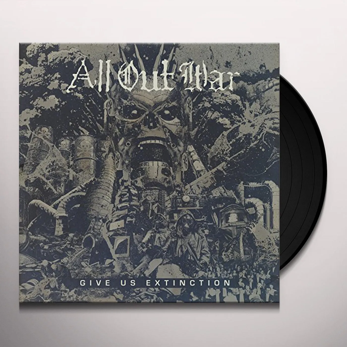 All Out War Give Us Extinction Vinyl Record