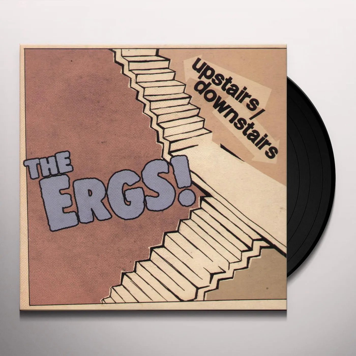 The Ergs! UPSTAIRS / DOWNSTAIRS Vinyl Record