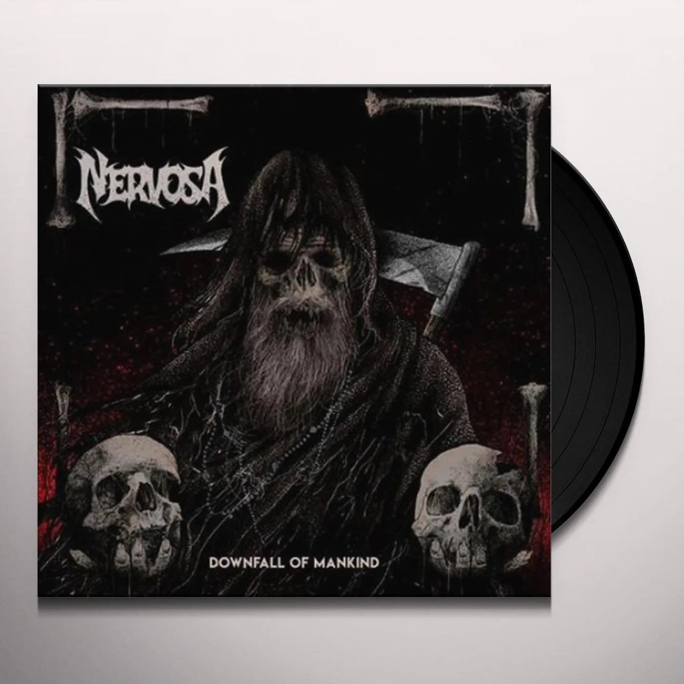 Nervosa Downfall of Mankind Vinyl Record