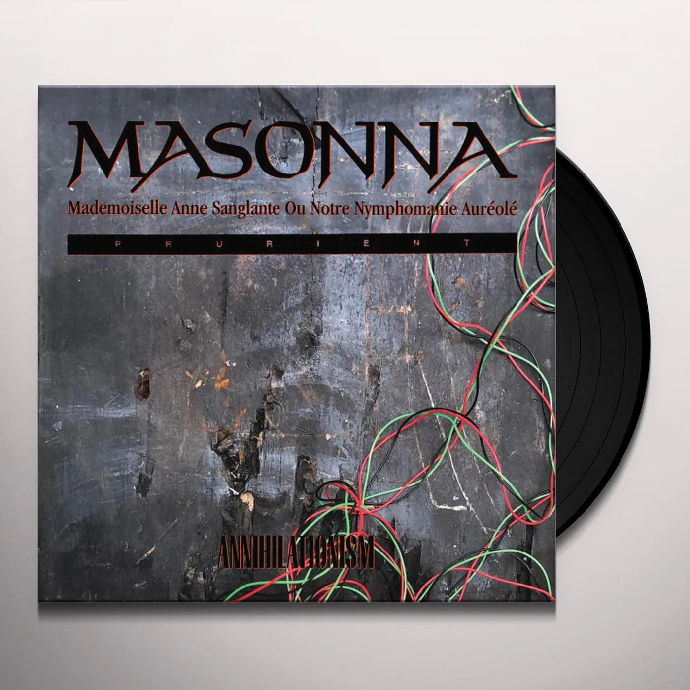 Masonna / Prurient ANNIHILATIONISM Vinyl Record