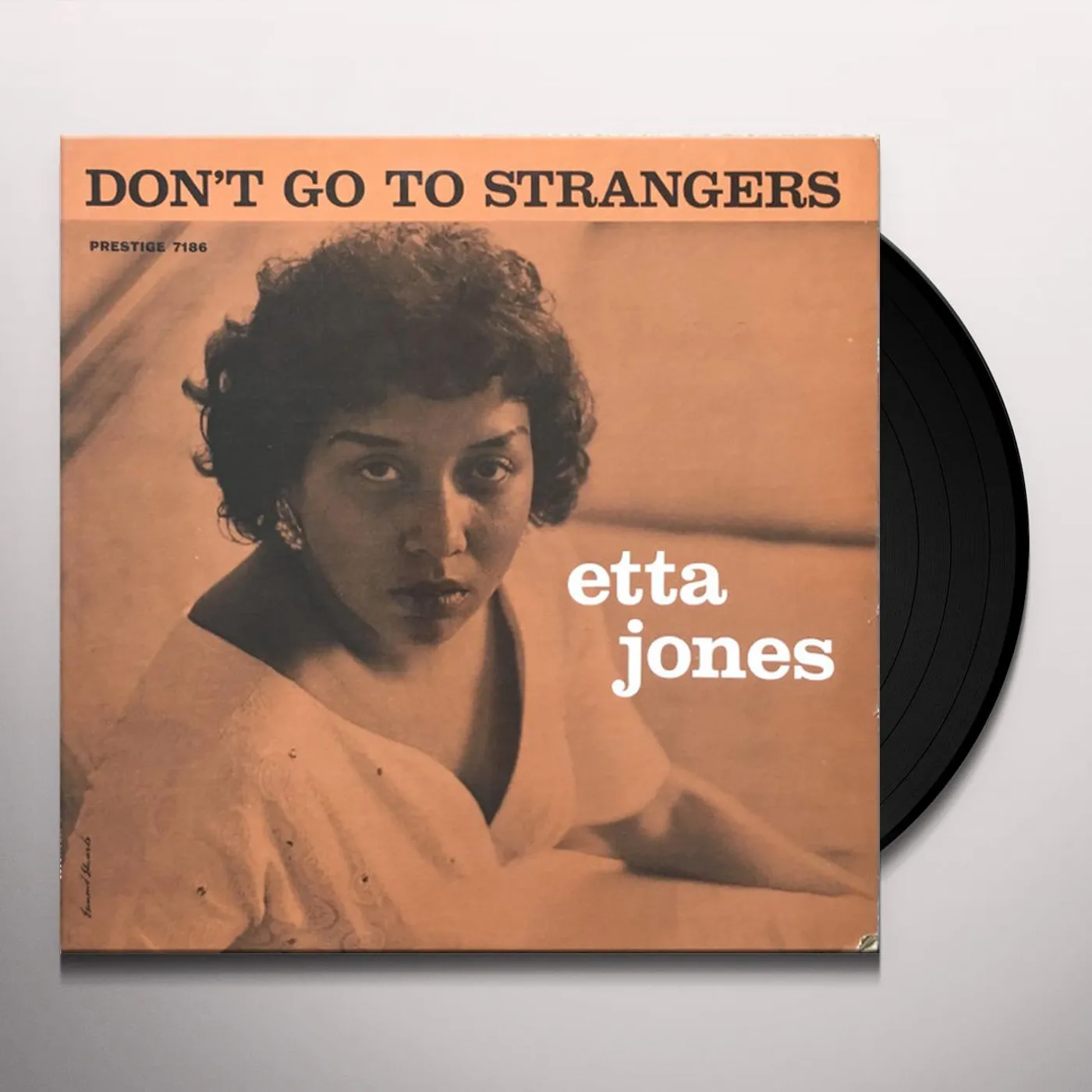 Etta Jones DON'T GO TO STRANGERS Vinyl Record - Blue Vinyl, Colored Vinyl, 180 Gram Pressing, Spain Release
