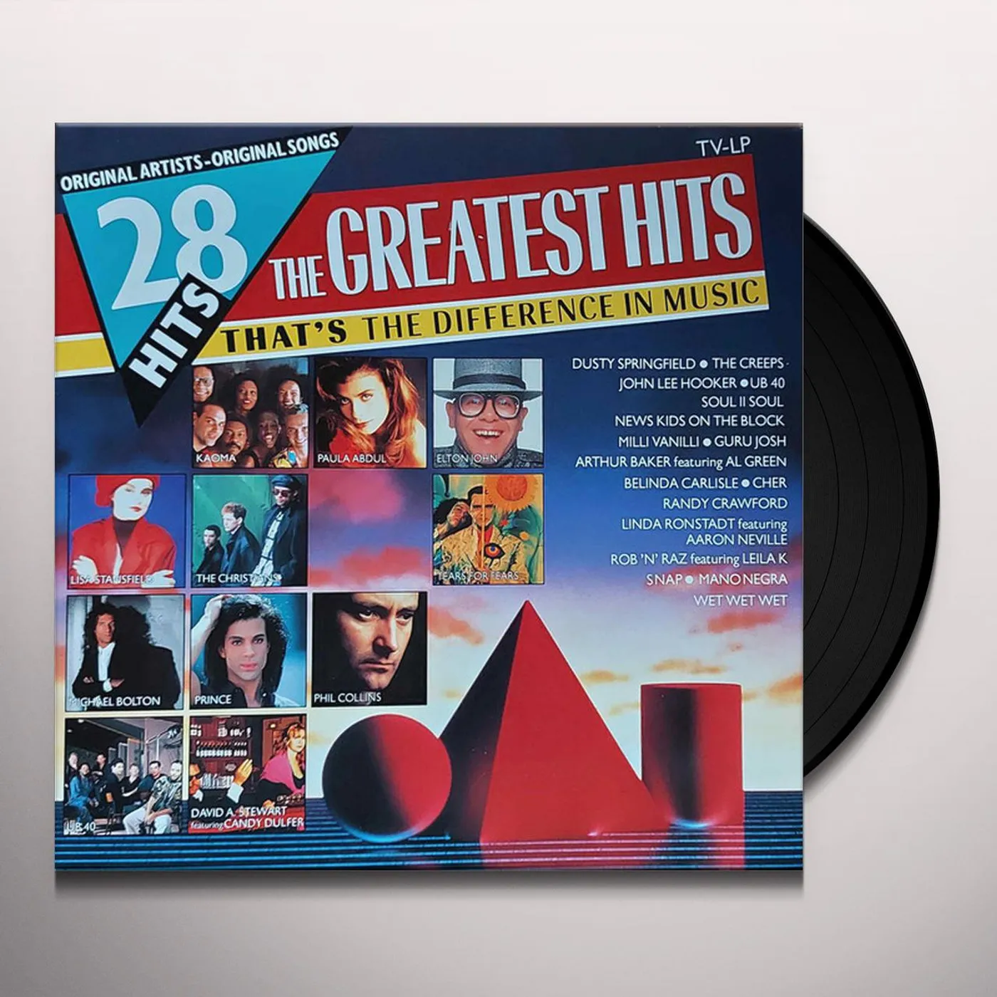 The Collins Kids GREATEST HITS Vinyl Record - Spain Release