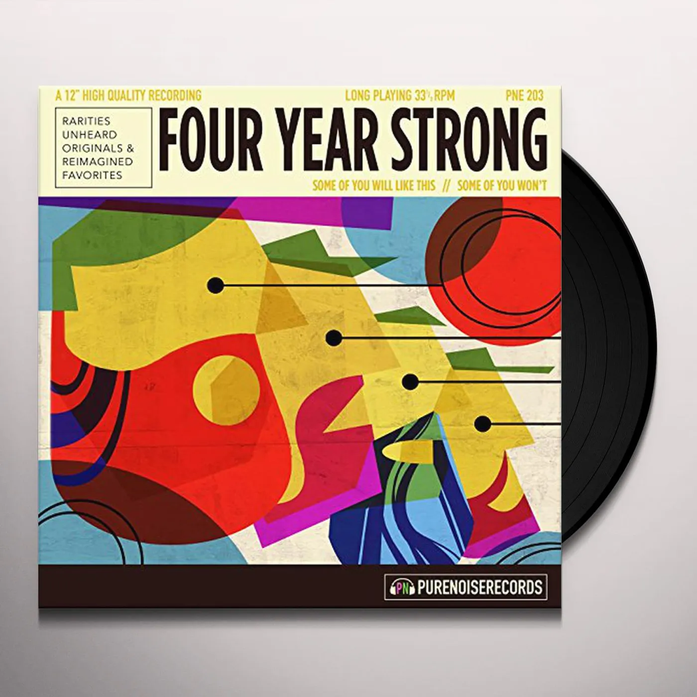 Four Year Strong SOME OF YOU WILL LIKE THIS SOME OF YOU WON'T Vinyl Record