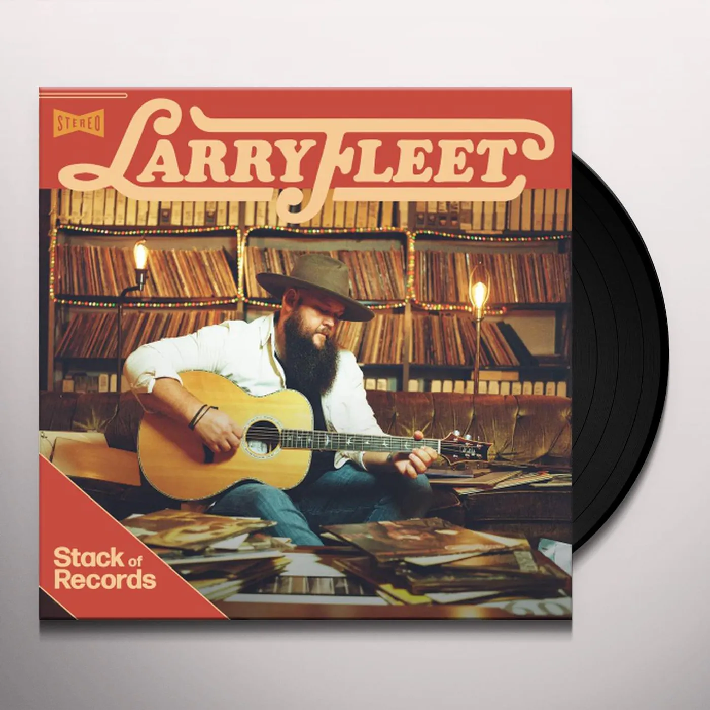 Larry Fleet Stack of Records Vinyl Record