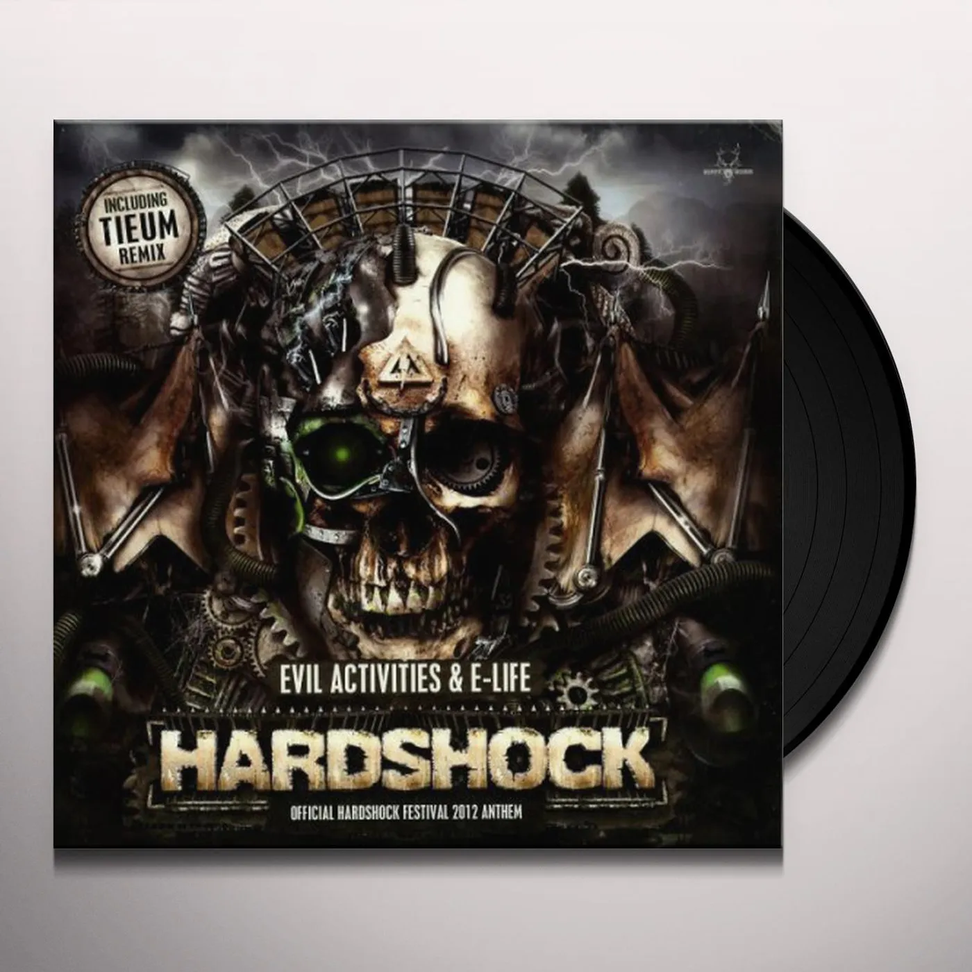 Evil Activities HARDSHOCK W/E-LIFE Vinyl Record