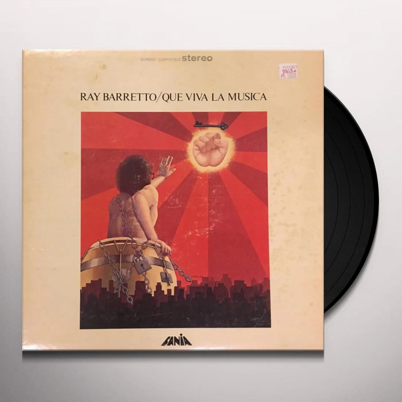 Ray Barretto QUE VIVA LA MUSICA Vinyl Record