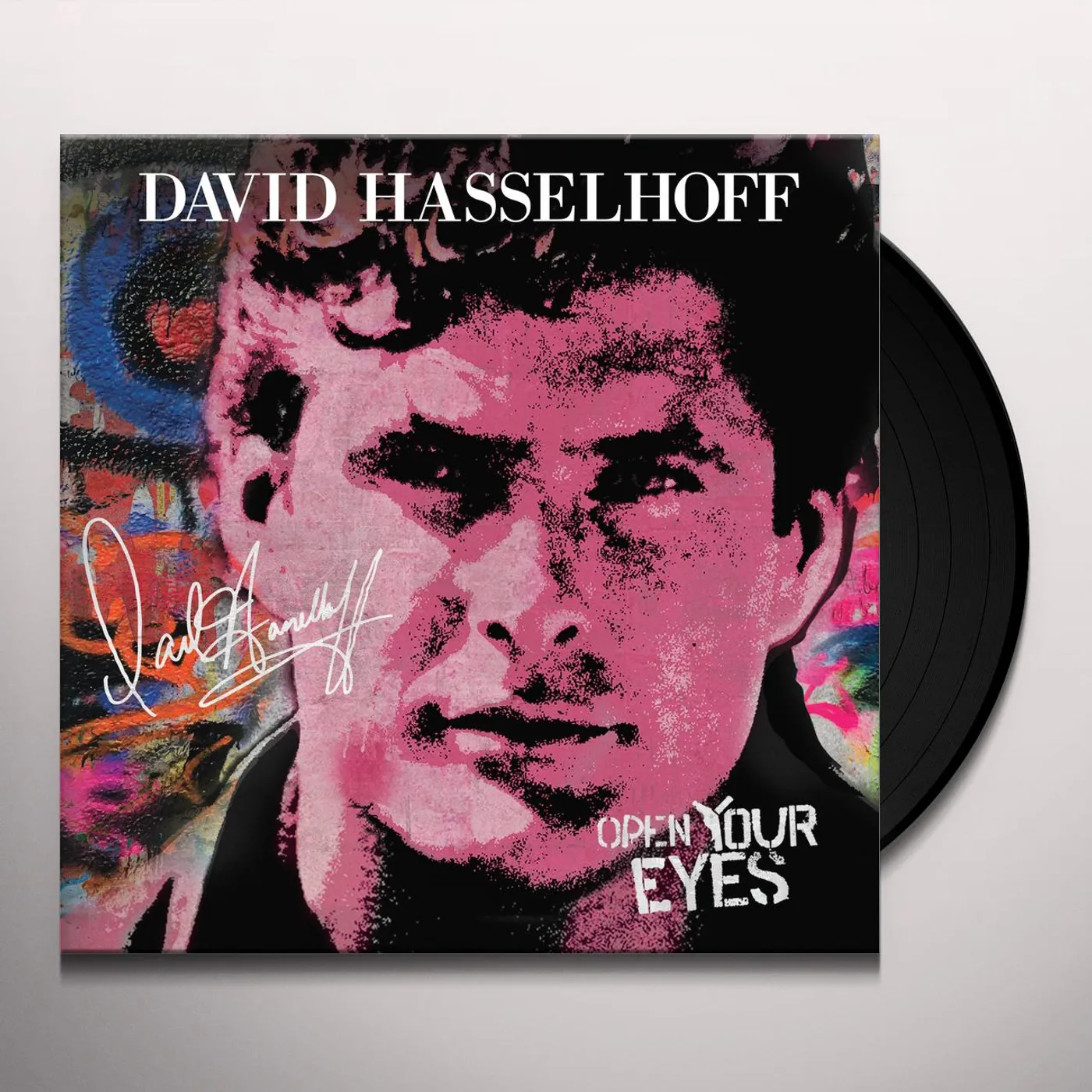 David Hasselhoff Open Your Eyes Vinyl Record