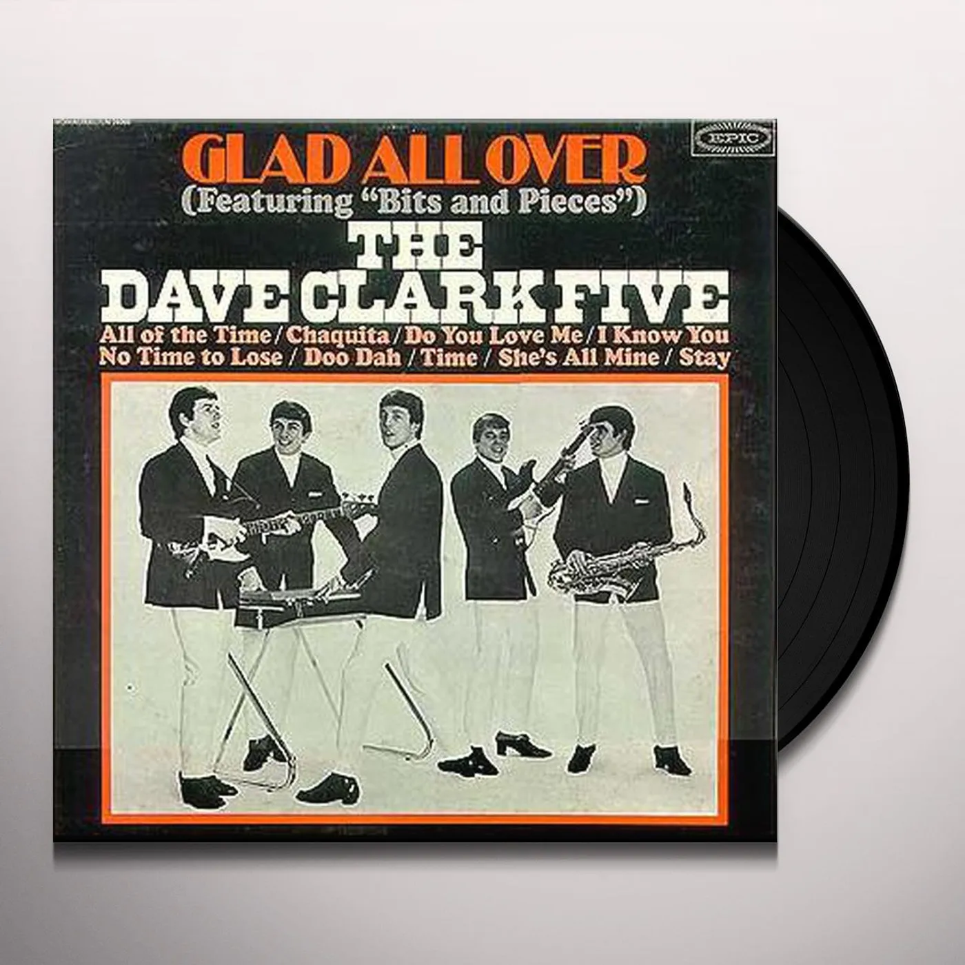 The Dave Clark Five Glad All Over Lp Vinyl Record