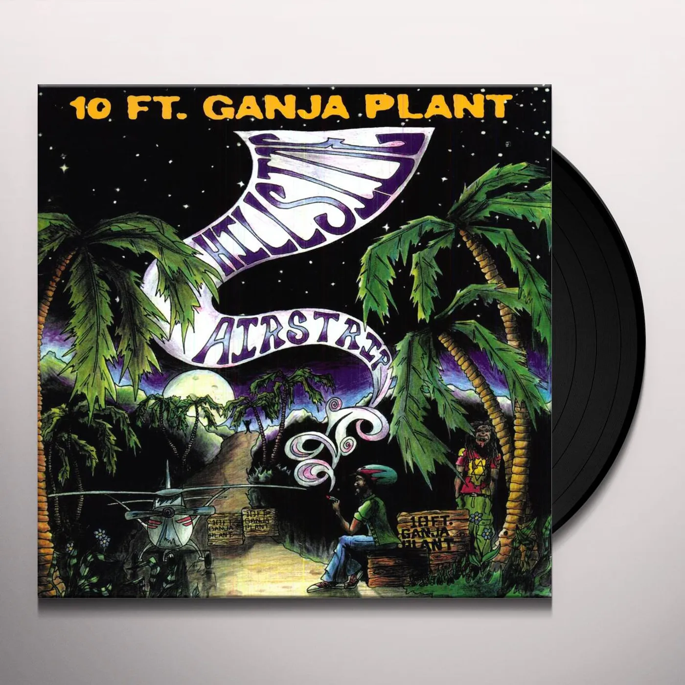 10 Ft. Ganja Plant Hillside Airstrip Vinyl Record