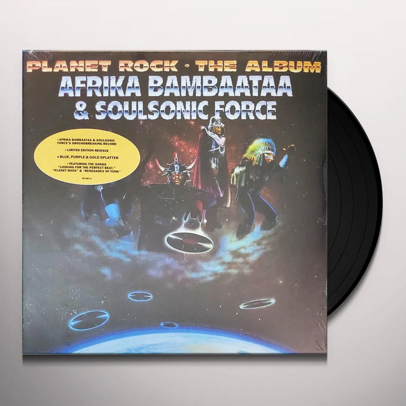 Afrika Bambaataa & The Soulsonic Force PLANET ROCK - THE ALBUM Vinyl Record