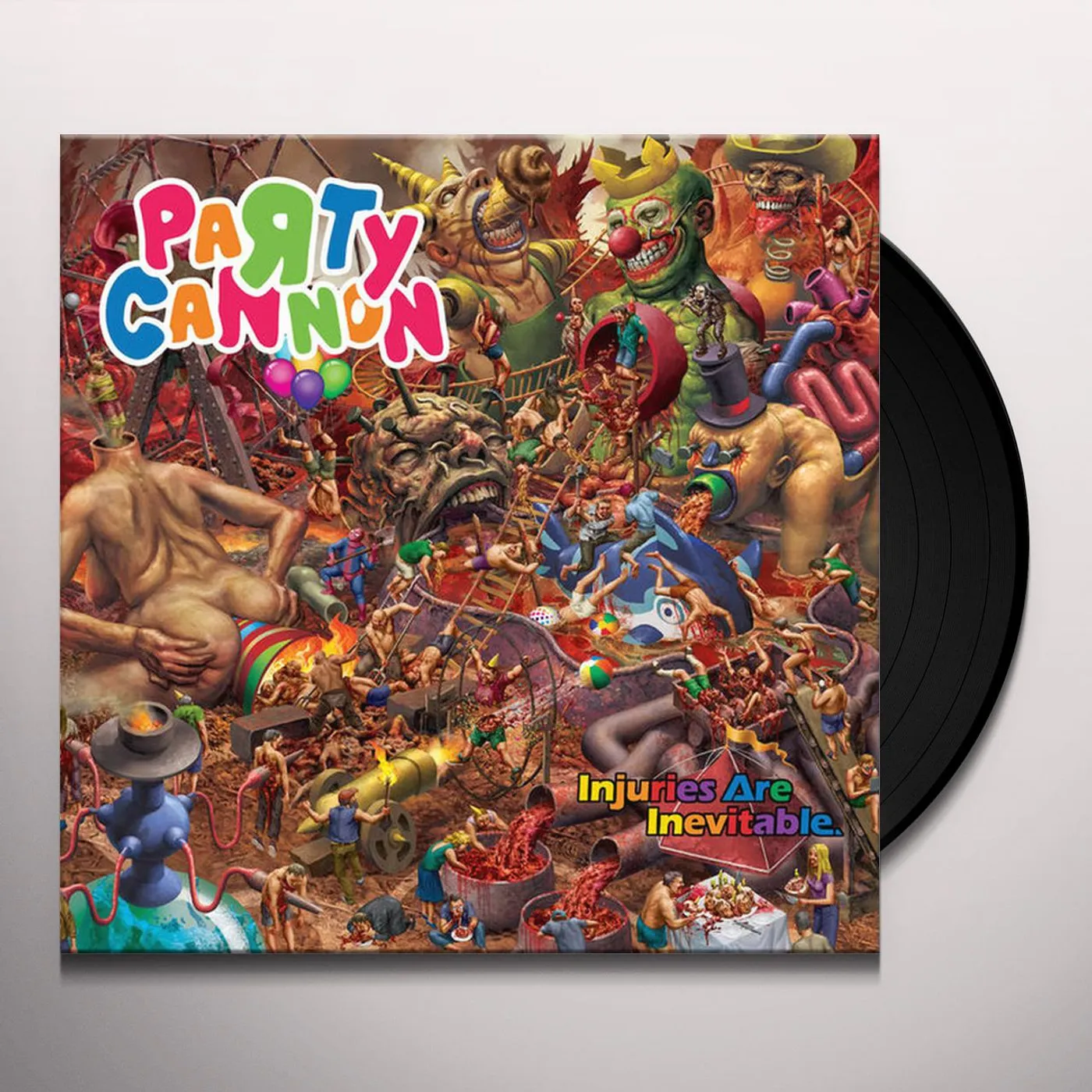 Party Cannon INJURIES ARE INEVITABLE Vinyl Record
