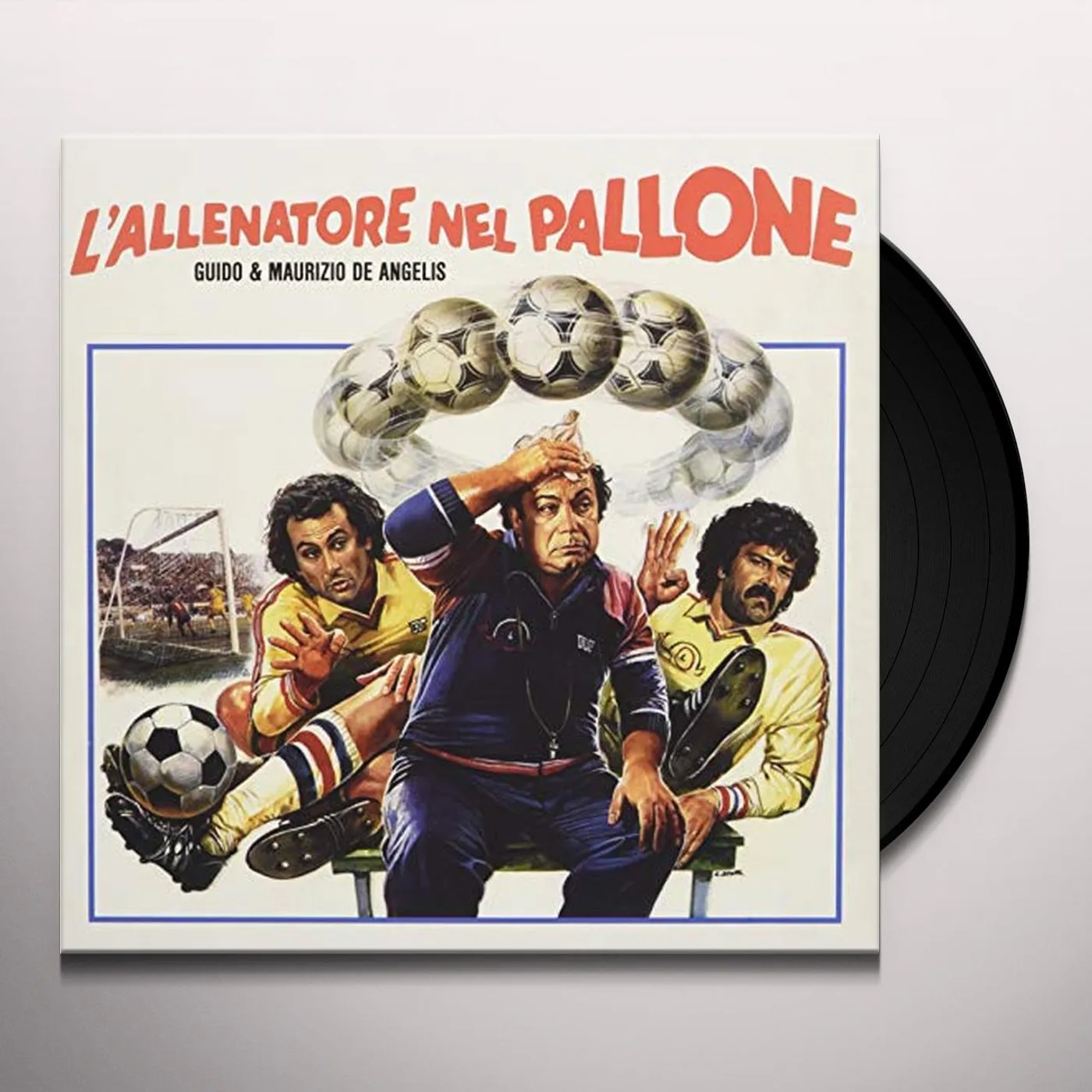 Guido & Maurizio De Angelis L'ALLENATORE NEL PALLONE / Original Soundtrack Vinyl Record