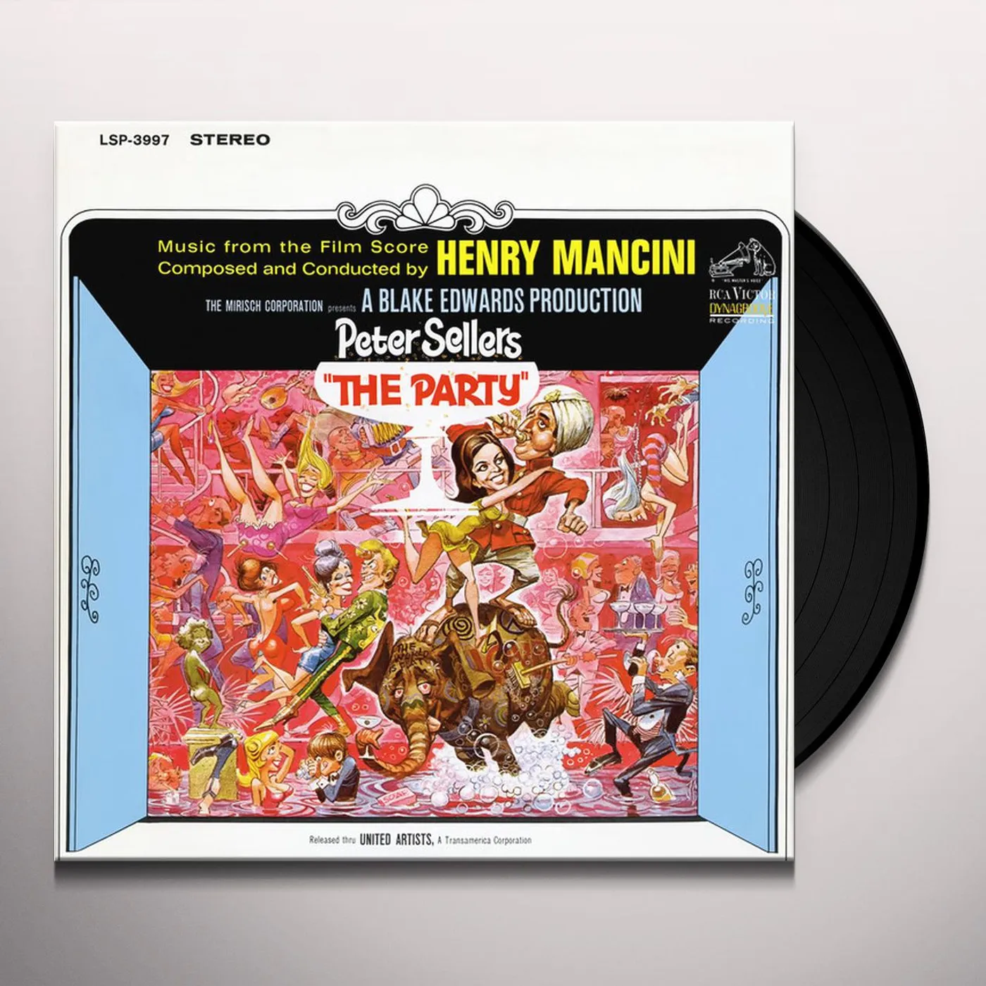 Henry Mancini PARTY / Original Soundtrack Vinyl Record
