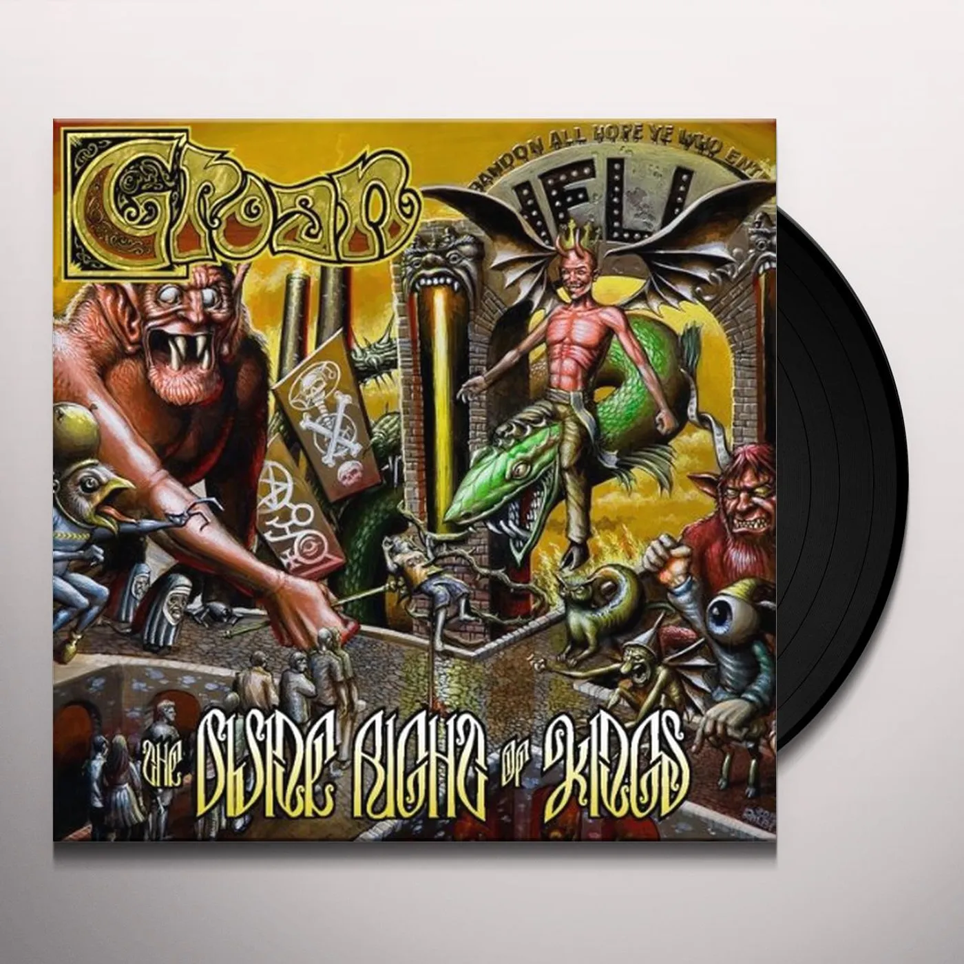 Groan DIVINE RIGHT OF KINGS Vinyl Record