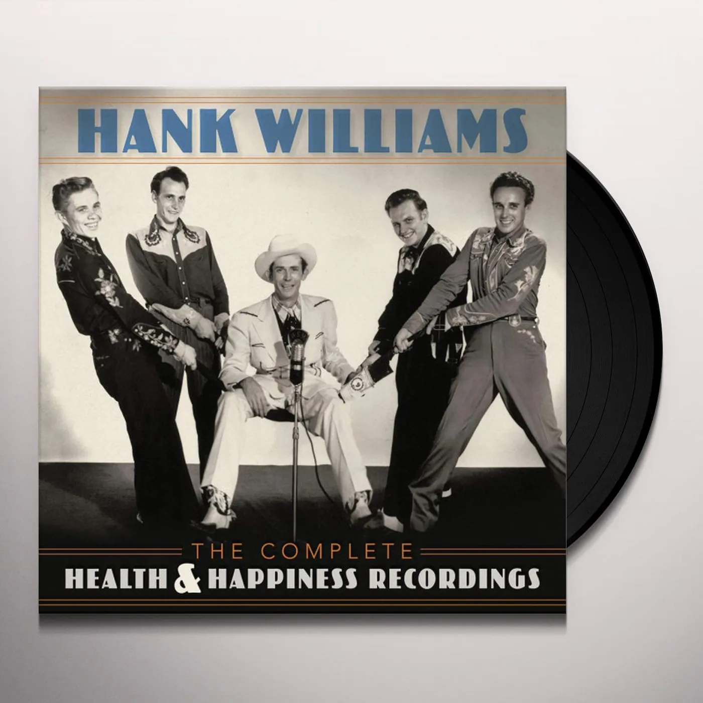 Hank Williams COMPLETE HEALTH & HAPPINESS RECORDINGS Vinyl Record