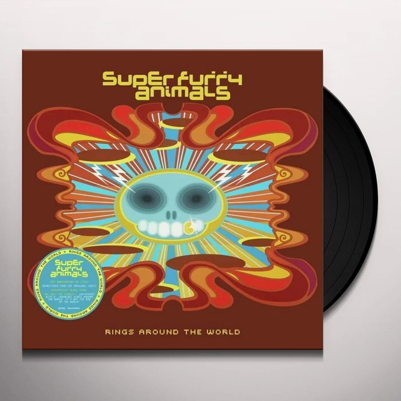 Super Furry Animals RINGS AROUND THE WORLD: 20TH ANNIVERSARY Vinyl Record