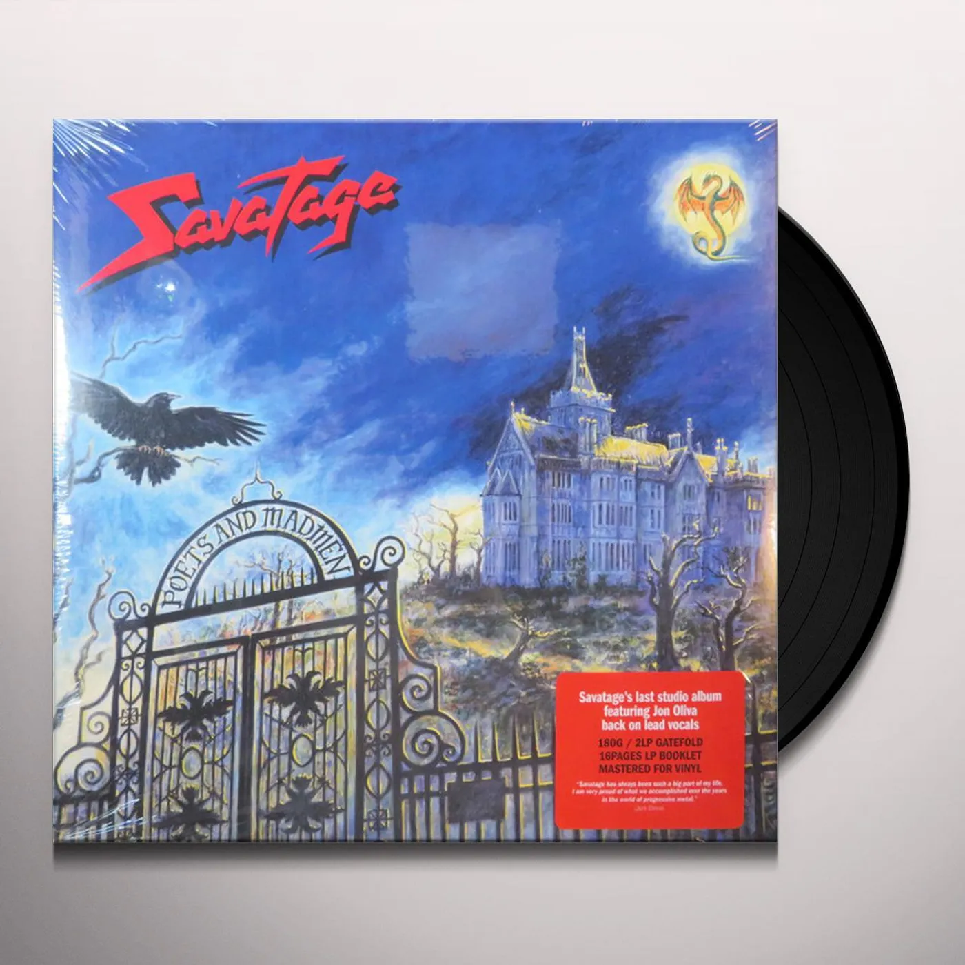 Savatage Poets & Madmen Vinyl Record