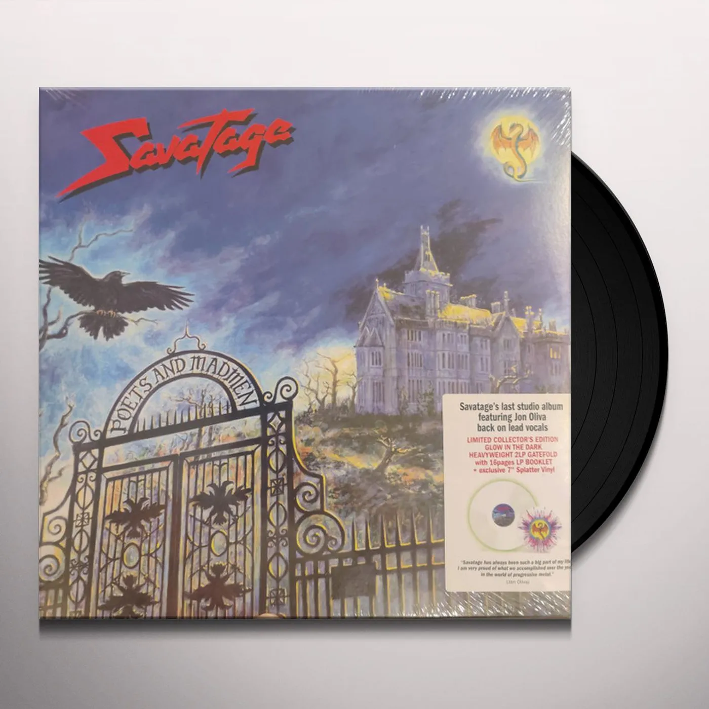 Savatage Poets & Madmen Vinyl Record