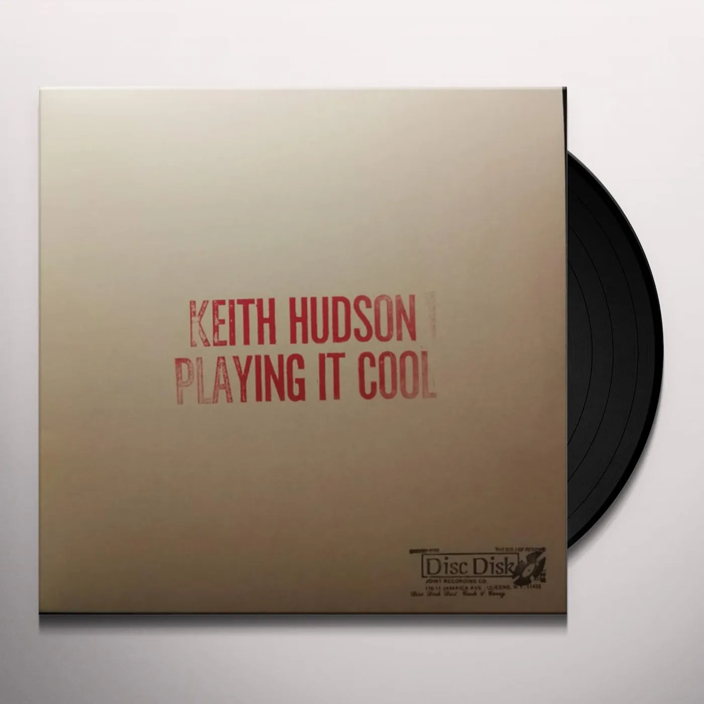 Keith Hudson PLAYING IT COOL & PLAYING IT RIGHT Vinyl Record