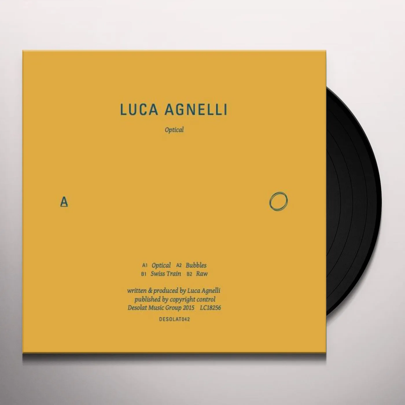 Luca Agnelli Optical Vinyl Record