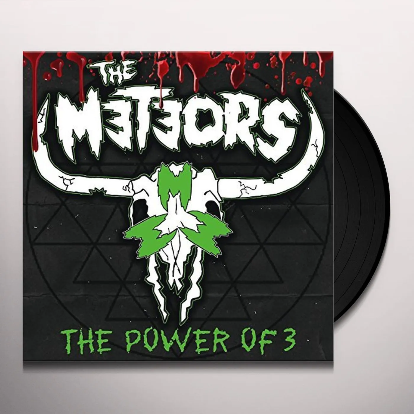 The Meteors POWER OF 3 Vinyl Record