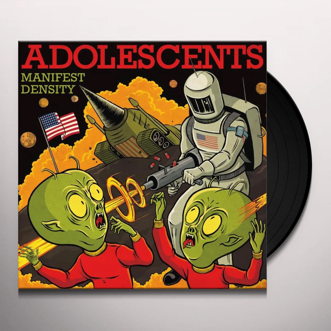 Adolescents MANIFEST DESTINY Vinyl Record