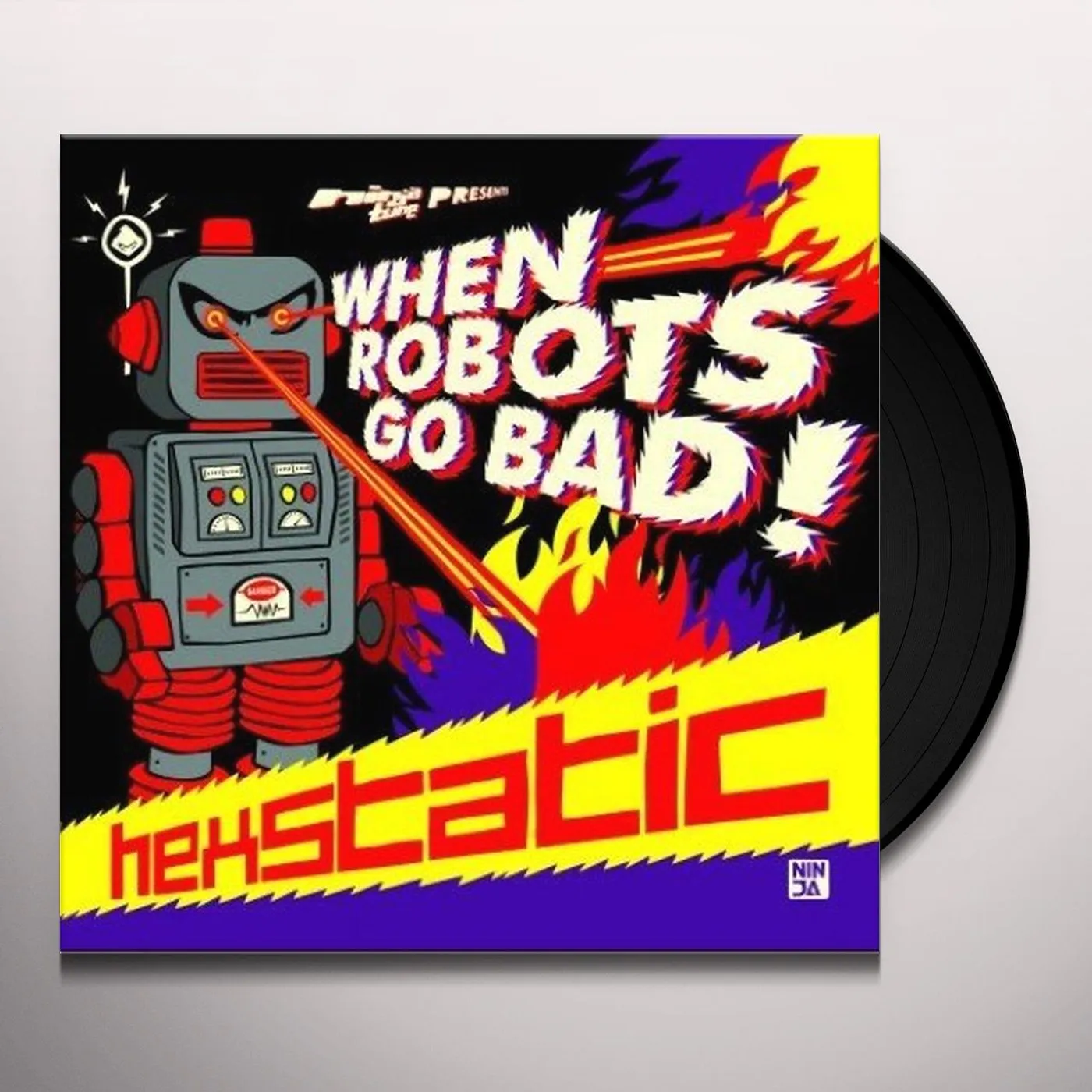 Hexstatic When Robots Go Bad Vinyl Record