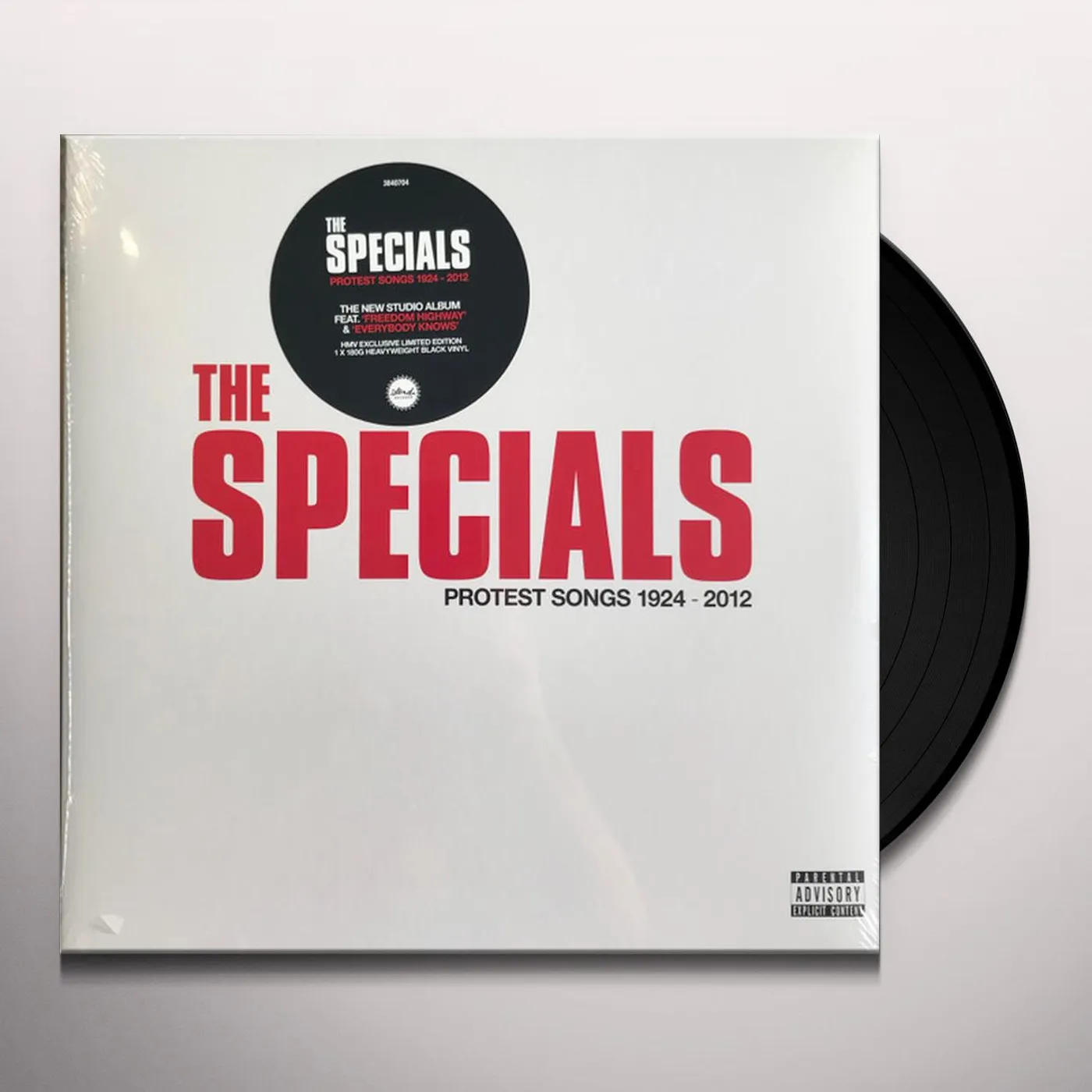 The Specials PROTEST SONGS 1924-2012 Vinyl Record