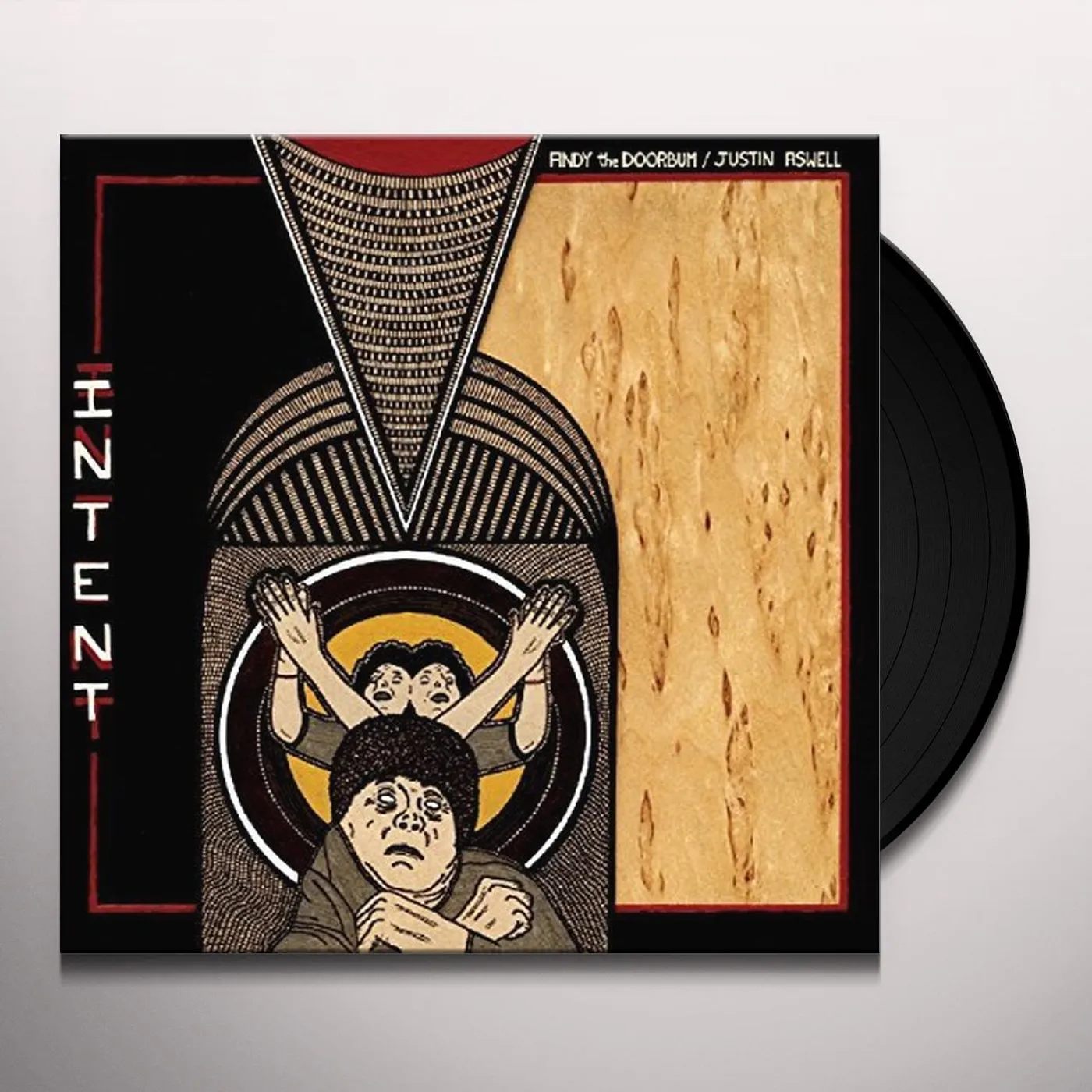 Andy The Doorbum & Justin Aswell Intent Vinyl Record