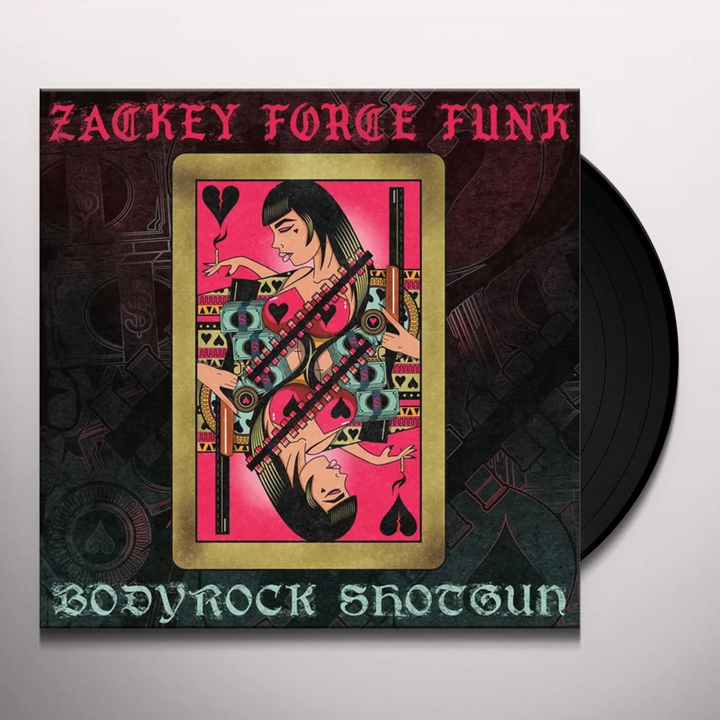 Zackey Force Funk BODYROCK SHOTGUN / EL MERO MERO Vinyl Record