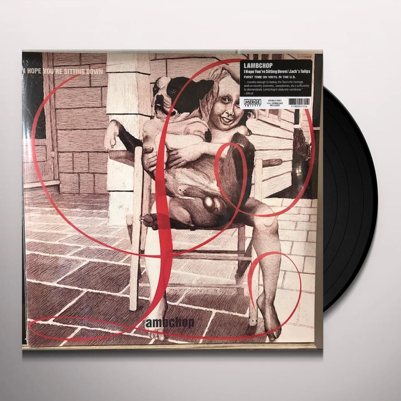 Lambchop I HOPE YOU'RE SITTING DOWN / JACK'S TULIPS (REISSUE/2LP) Vinyl Record