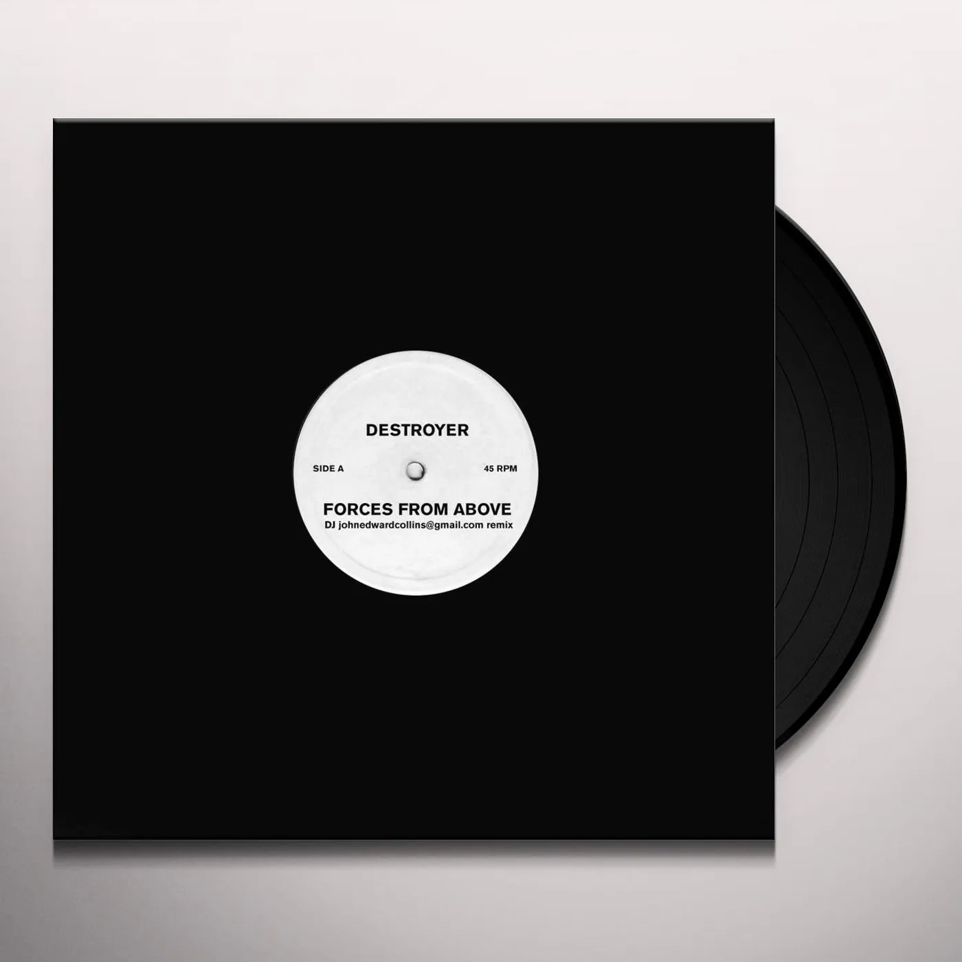 Destroyer FORCES FROM ABOVE / TIME SQUARE POISON SEASON Vinyl Record