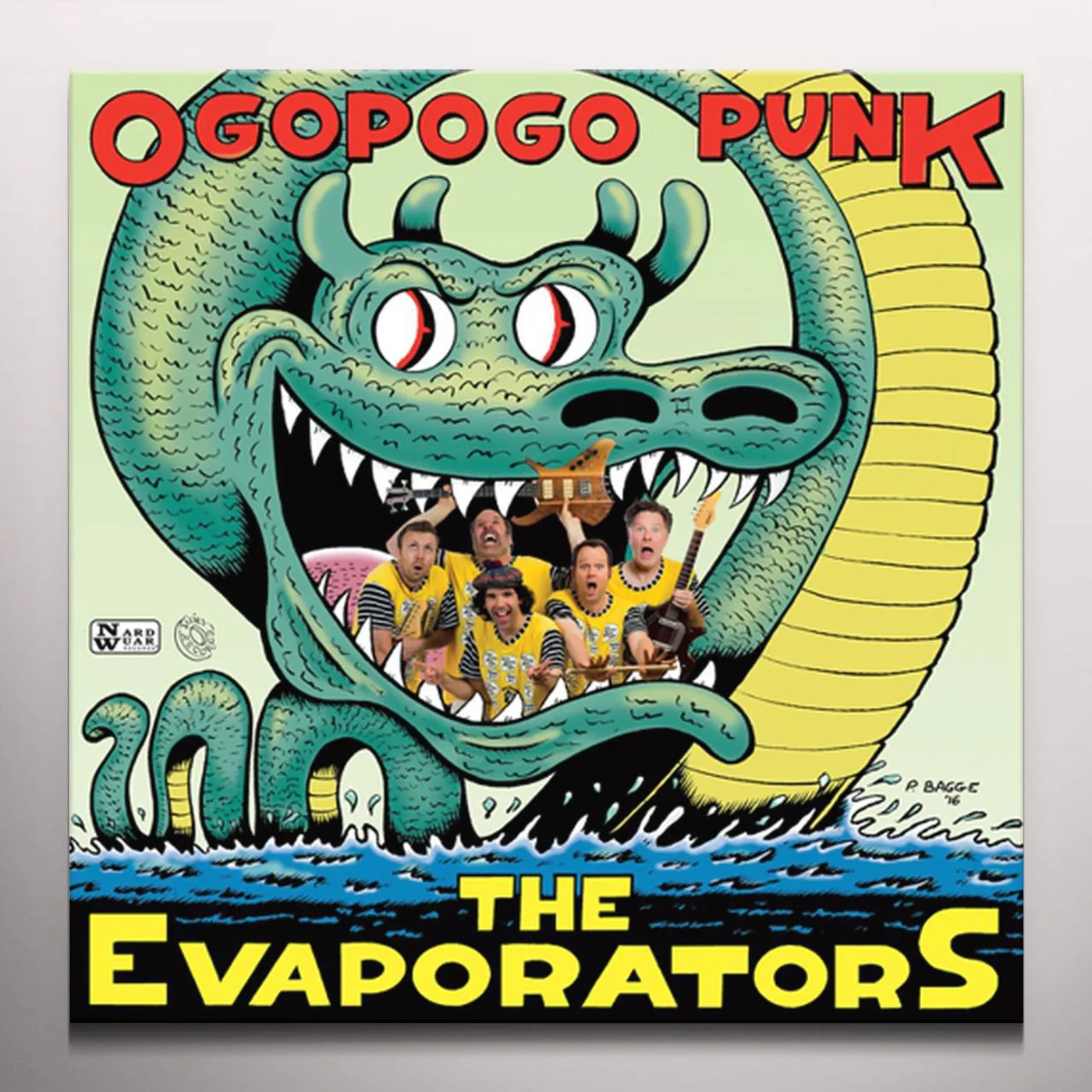 Evaporators Ogopogo Punk Vinyl Record