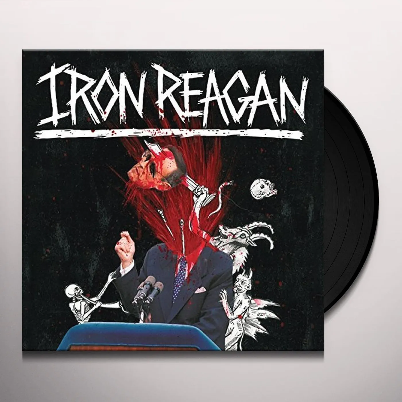 Iron Reagan TYRANNY OF WILL Vinyl Record