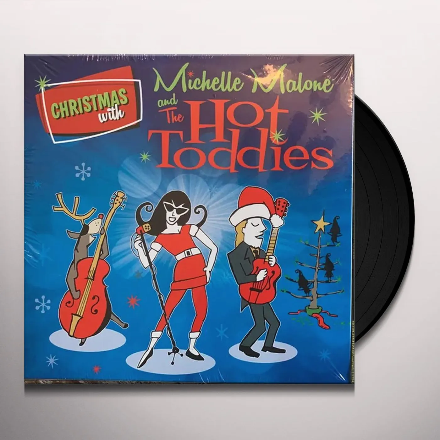 CHRISTMAS WITH MICHELLE MALONE AND THE HOT TODDIES Vinyl Record