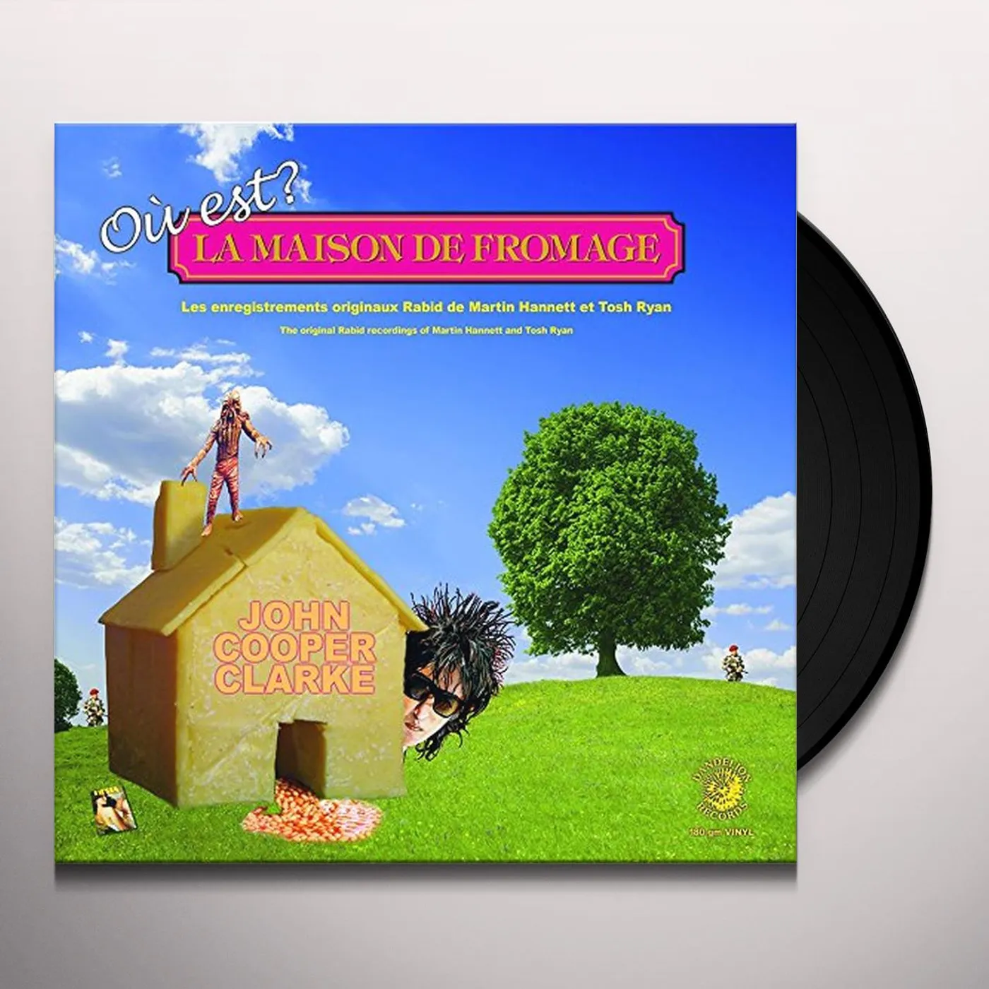 John Cooper Clarke OU EST LE MAISON DE FROMAGE Vinyl Record