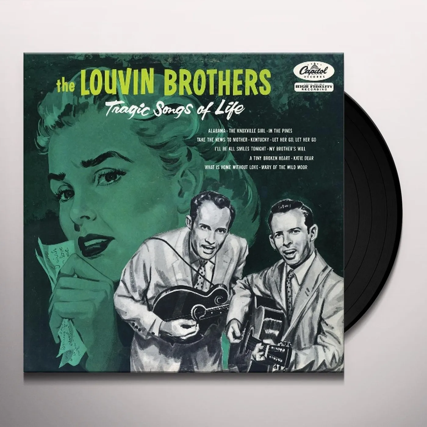 The Louvin Brothers TRAGIC SONGS OF LIFE Vinyl Record