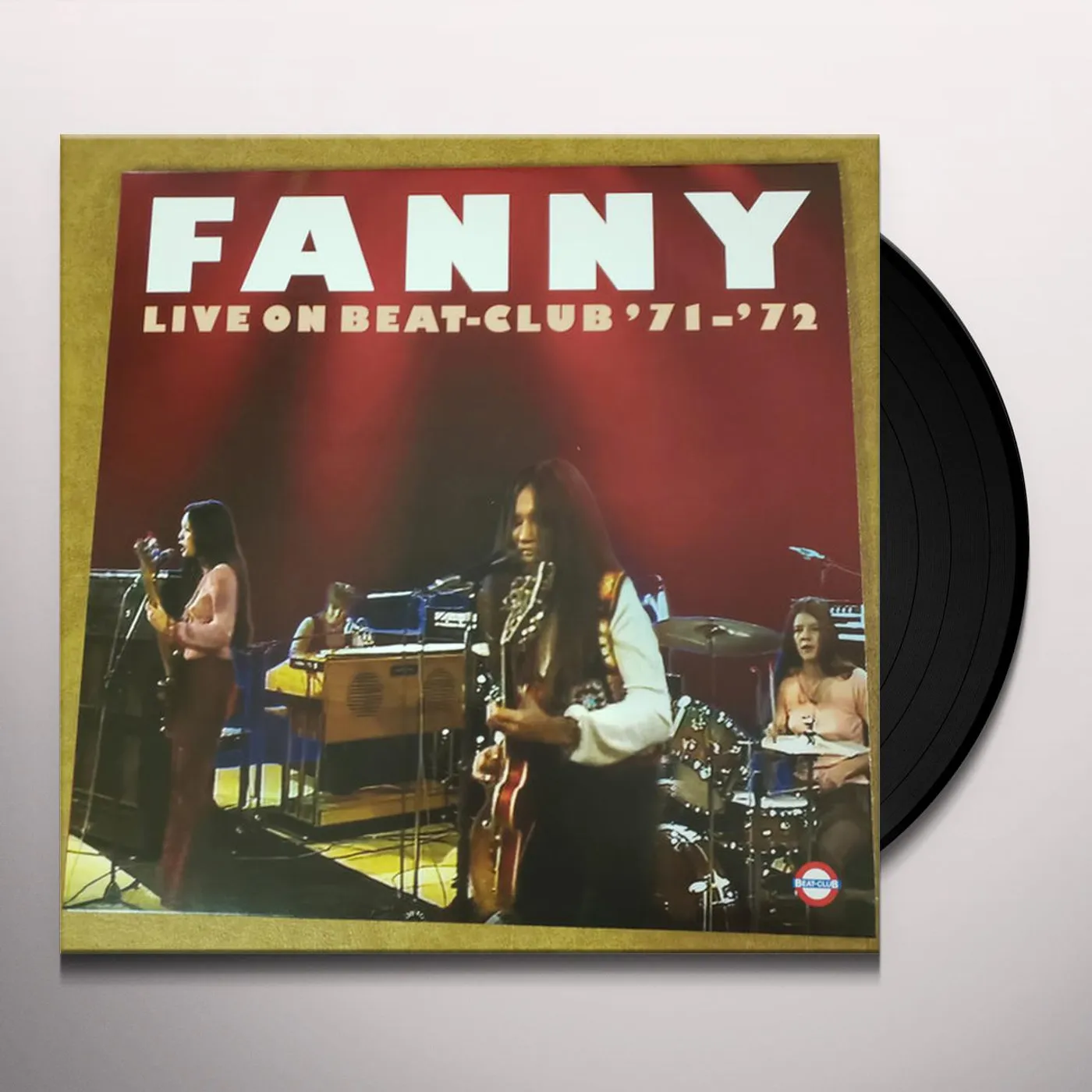 Fanny LIVE ON BEAT-CLUB '71-'72 (PEACH VINYL) Vinyl Record