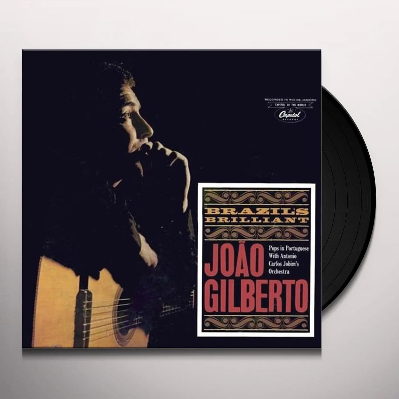 João Gilberto BRAZIL'S BRILLIANT + 3 BONUS TRACKS Vinyl Record
