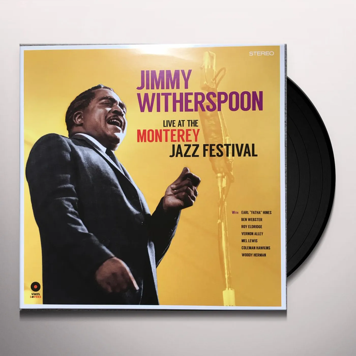 Jimmy Witherspoon AT THE MONTEREY JAZZ FESTIVAL Vinyl Record
