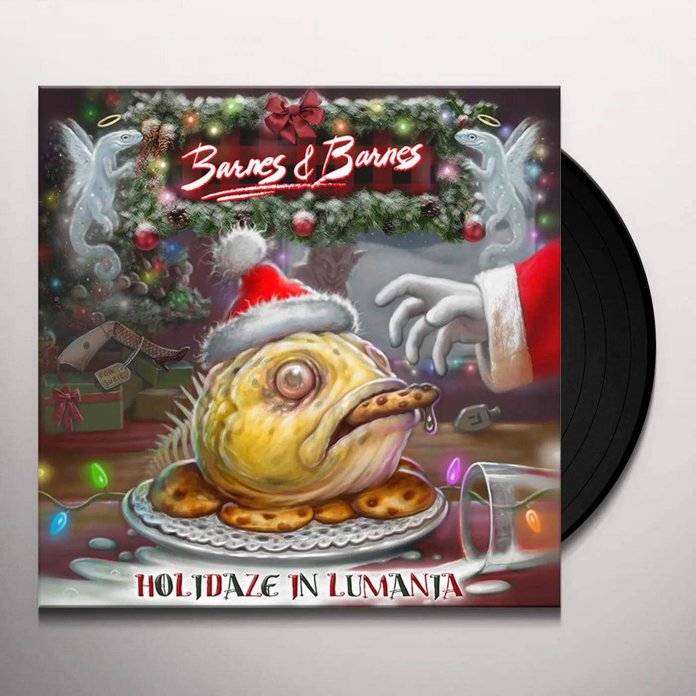 Barnes & Barnes HOLIDAZE IN LUMANIA Vinyl Record