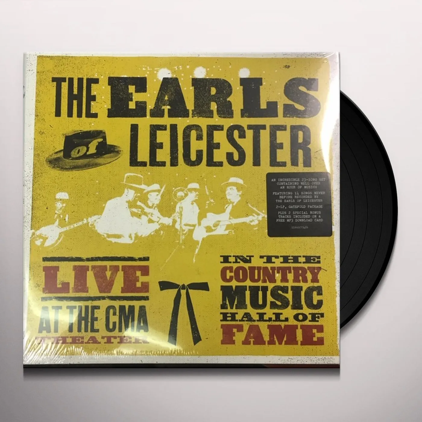 The Earls Of Leicester LIVE AT THE CMA THEATRE IN COUNTRY HALL OF FAME Vinyl Record