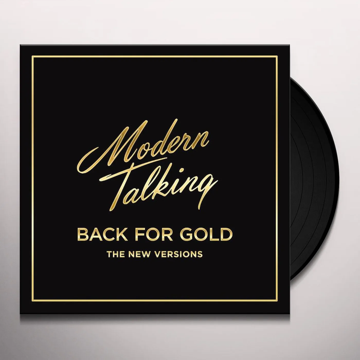 Modern Talking Back for Gold Vinyl Record