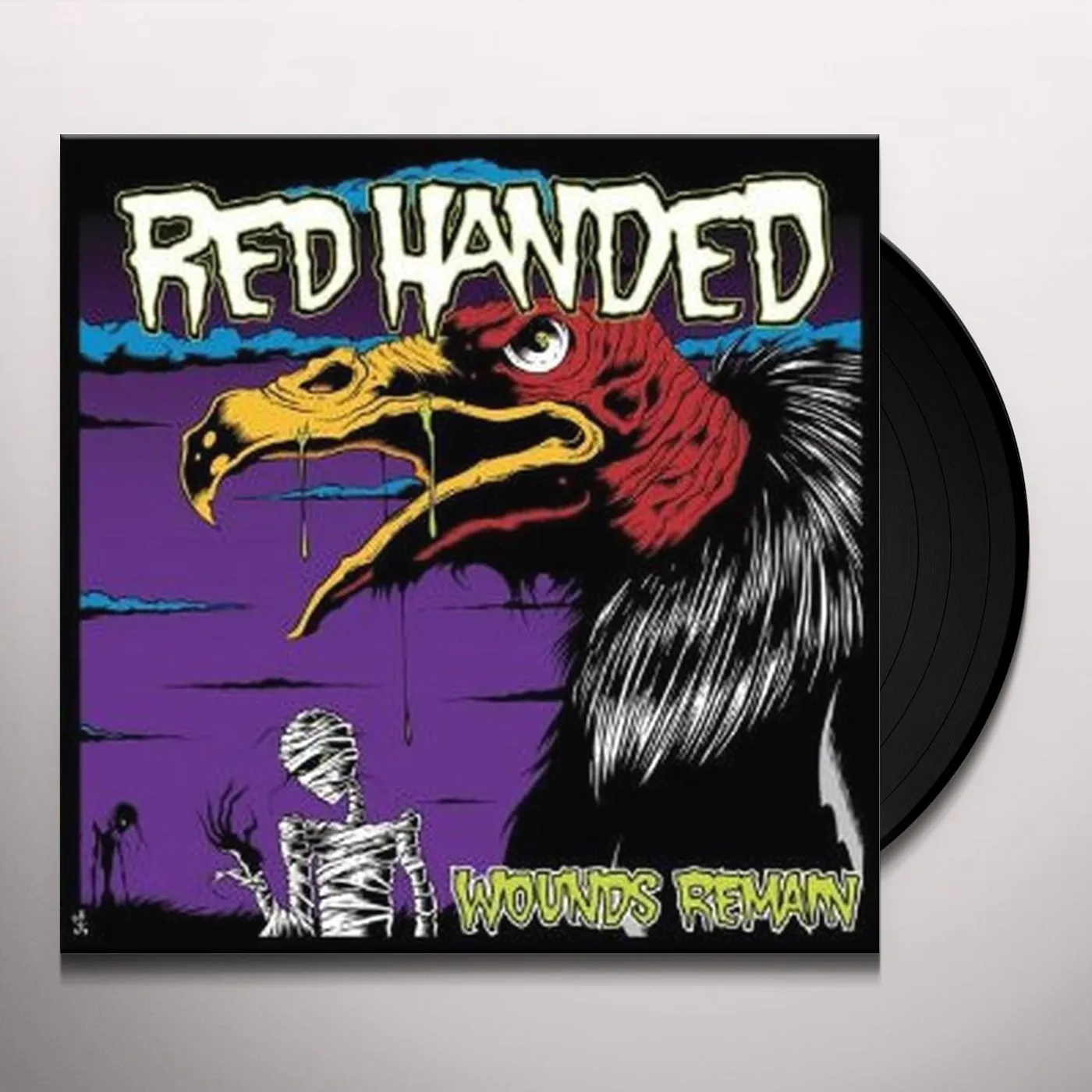 Red Handed Wounds Remain Vinyl Record