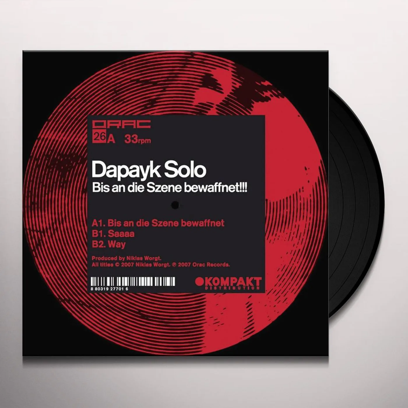 Dapayk solo BIS AN DIE SZENE BEWAFFNET Vinyl Record