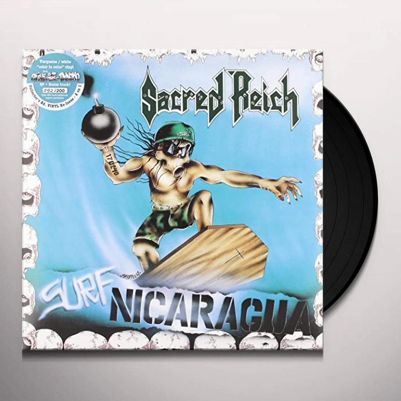 Sacred Reich SURF NICARAGUA / ALIVE AT THE DYNAMO Vinyl Record
