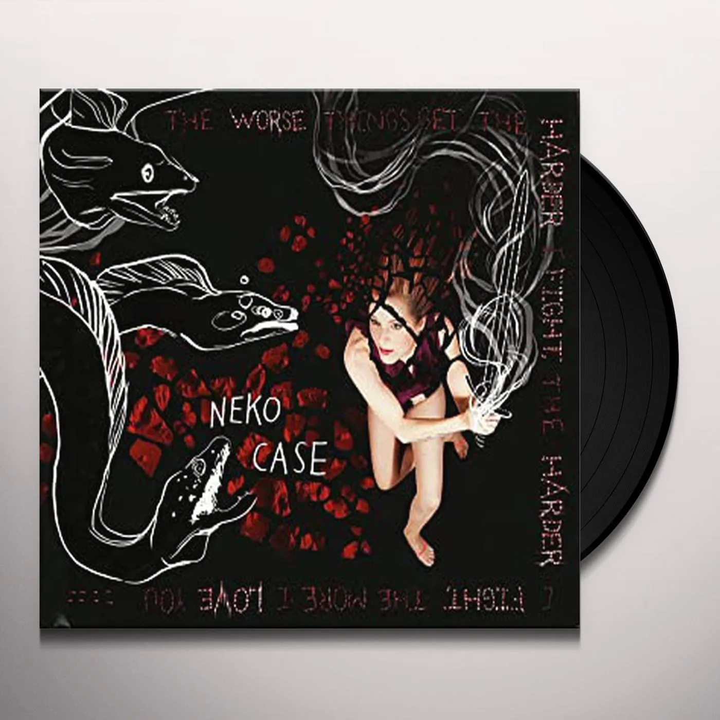 Neko Case WORSE THINGS GET THE HARDER I FIGHT THE HARDER I Vinyl Record