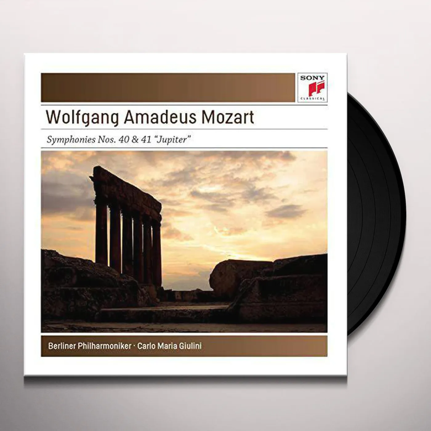 Carlo Maria Giulini Mozart: Symphonies Nos. 40 & 41 Vinyl Record