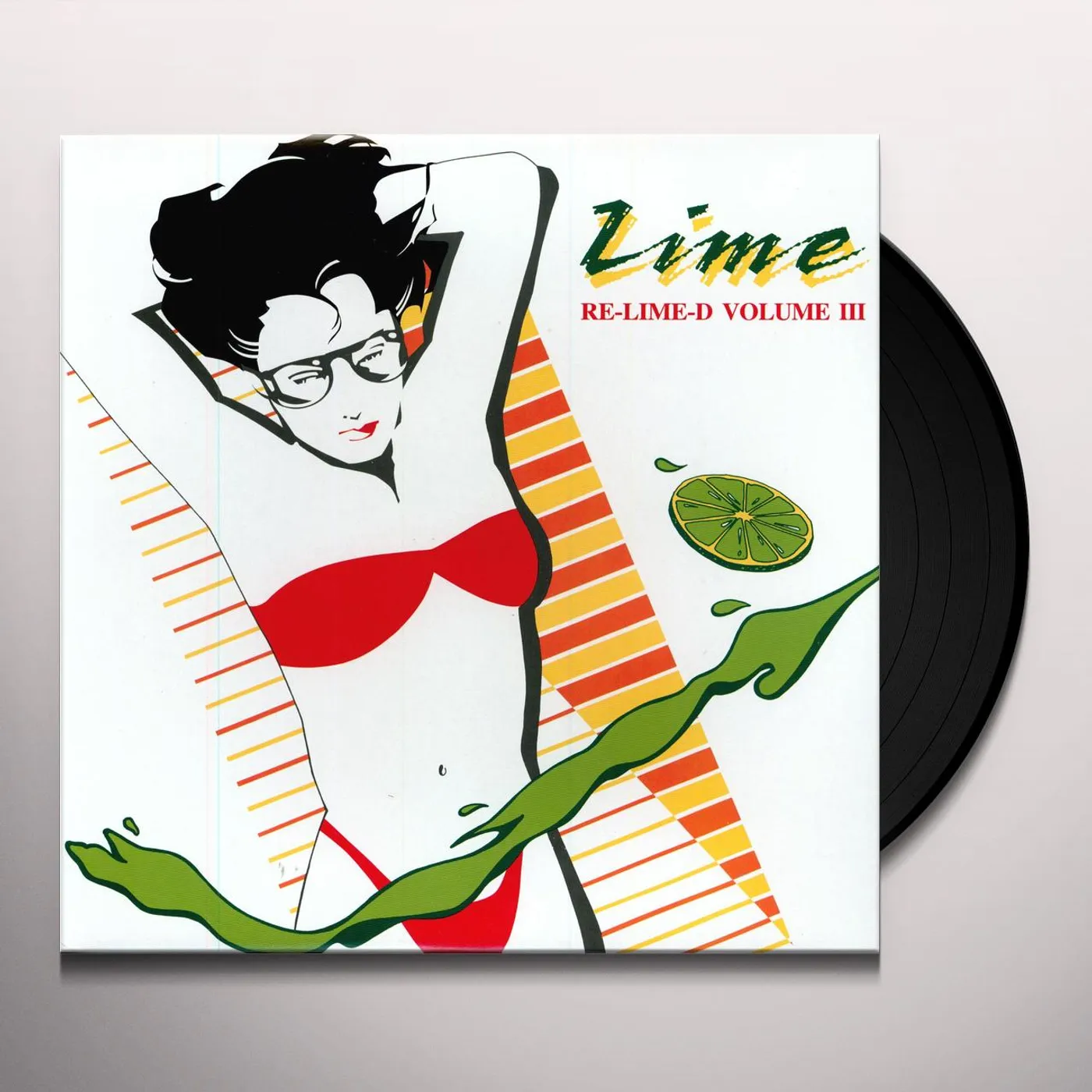 Lime MY LOVE / TAKE IT UP Vinyl Record