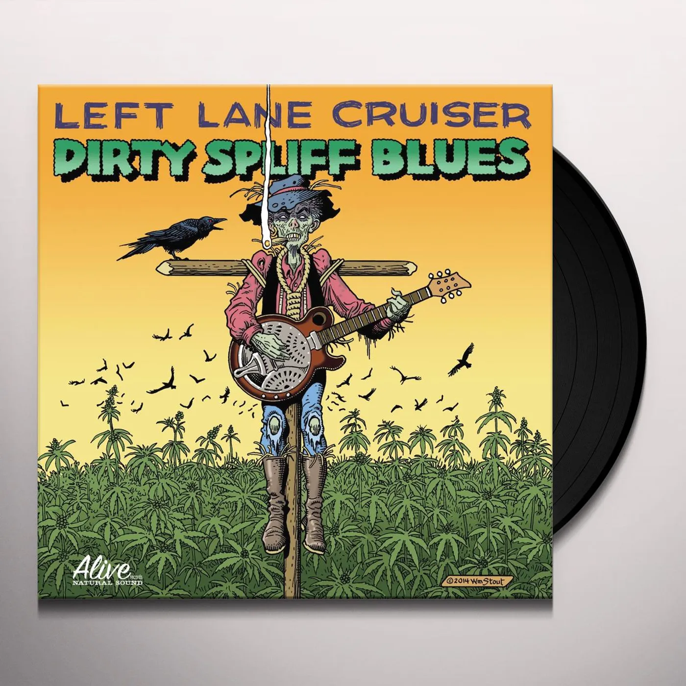 Left Lane Cruiser Dirty Spliff Blues Vinyl Record